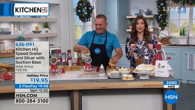 Kitchen HQ Speed Grater and Slicer with Suction Base смотреть онлайн