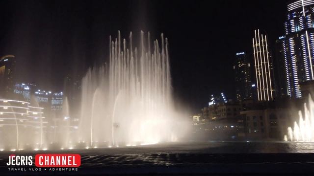 The Dubai Fountain | Dubai Fountain Show Arabic Song | Dubai City - UAE
