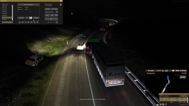 Driving the Calais - Duisburg Road in a POLICE CAR! смотреть онлайн