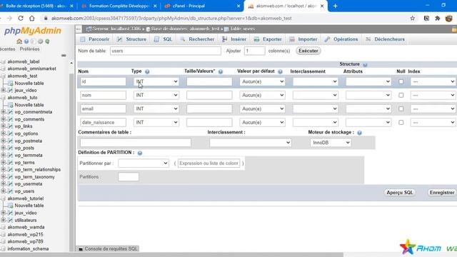 Formation PHP/MYSQL Episode 12 : Découvrir PhpMyadmin смотреть онлайн