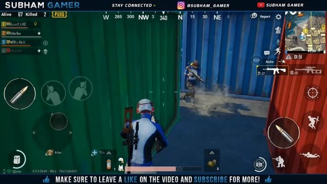 HOT-DROP IN GEROGOPOL! | Face 2 Face FIGHT With SQUAD's | 8 KILLS! VSS Is OP | PUBG MOBILE смотреть онлайн