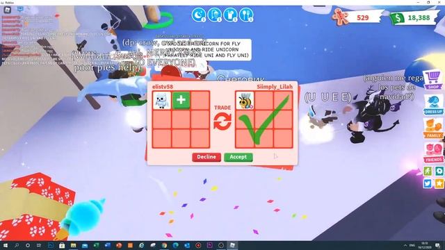 трейды на СНЕЖНУЮ СОВУ! 2 ЧАСТЬ! ШОК!!! трейды в адопт ми | Laymi | Roblox | Adopt Me | Snow Owl | смотреть онлайн
