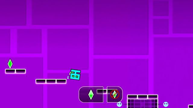 Geometru Dash прохождение: Много смертей смотреть онлайн