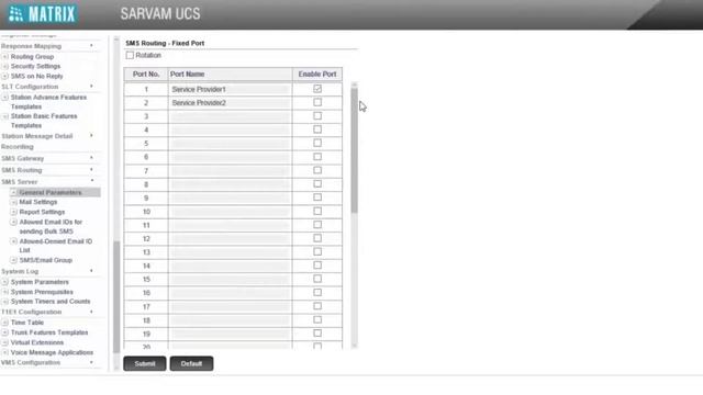 Using SMS Server in SARVAM UCS смотреть онлайн