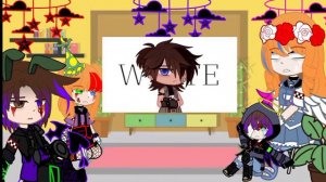 Aftons react to Michael Afton || GlamMike AU || Gacha Plus || FandLove || Read the description |