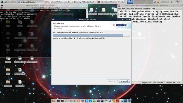 How-to Install NetBeans 8.x on Debian Jessie смотреть онлайн