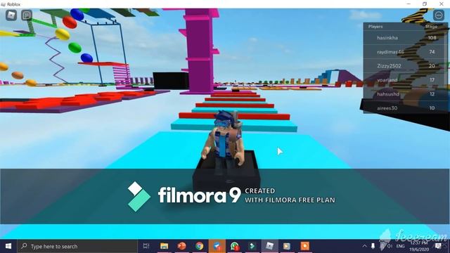 Playing Parkour Server On ROBLOX: OMG! It's really fun! смотреть онлайн