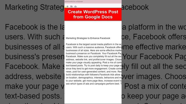 Create WordPress Post from Google Docs Automatically | Blogging Made Easy смотреть онлайн
