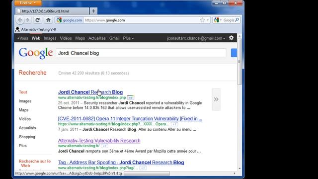 Mozilla Firefox 7.0.1 URL and SSL TLS Spoofing New vulnerability смотреть онлайн
