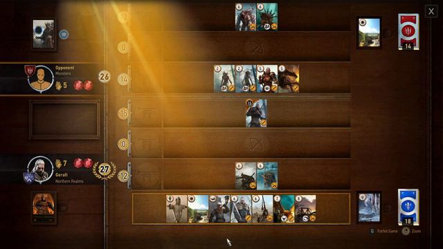 The Witcher 3: Gwent with Harviken innkeep смотреть онлайн