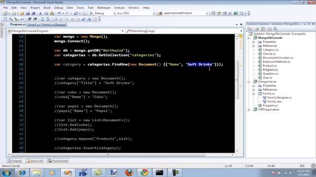 Saving Nested Documents in MongoDb Database Using C# Driver смотреть онлайн