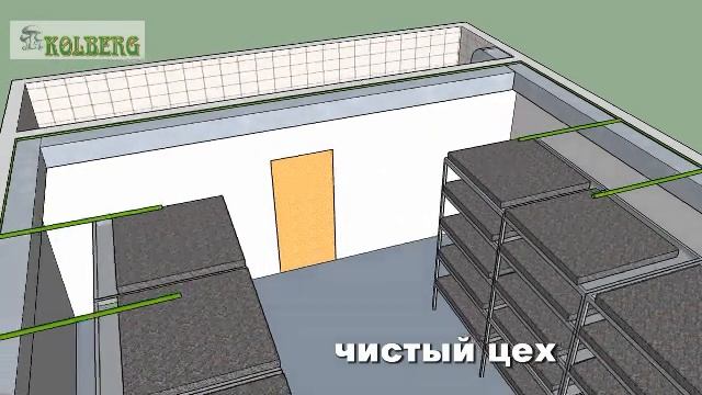 Пример компоновки цеха шампиньонов смотреть онлайн
