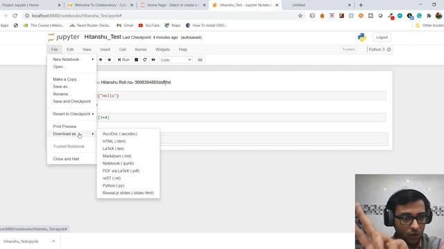How to use Jupyter || How to use Google Colab || HINDI смотреть онлайн