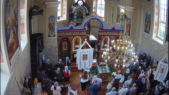 Пряма трансляція користувача Храм святого Миколая Росохач смотреть онлайн
