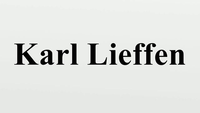 Karl Lieffen смотреть онлайн
