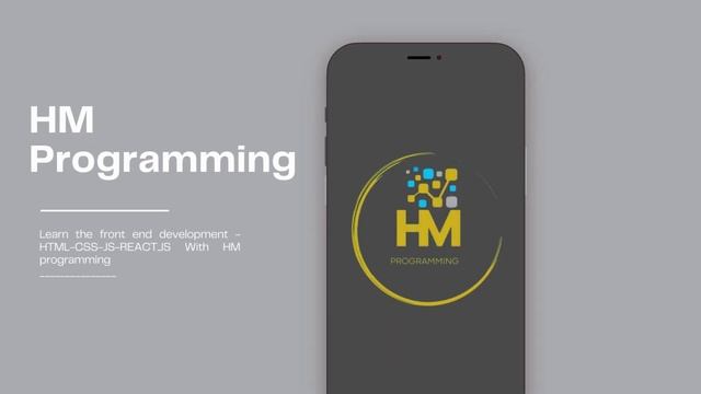 Learn the front end development -HTML-CSS-JS-REACT.JS With HM Programming смотреть онлайн