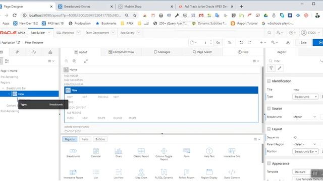 Oracle APEX Navigation Using Breadcrumbs ( With English subtitles ) смотреть онлайн