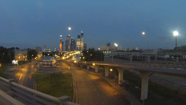 крылатские холмы (timelaps) смотреть онлайн