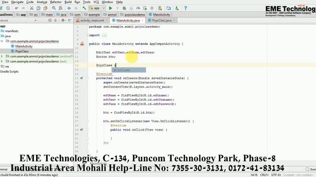 Android App development Make custom List View using POJO class смотреть онлайн