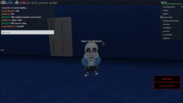 Roblox Undertale RP Secrets