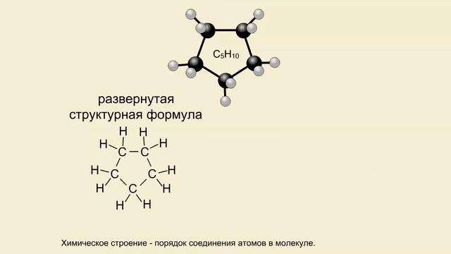 Строение органических соединений. Структурные формулы смотреть онлайн