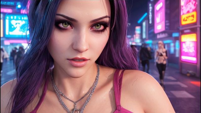Cyberpunk Music - Amazing Cyberpunk Girls 4K Vol.2 смотреть онлайн