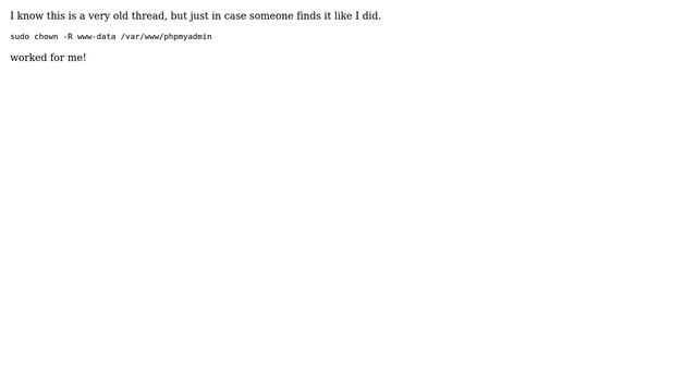 Ubuntu: Installing phpMyAdmin from repository, 403 Forbidden error (3 Solutions!!) смотреть онлайн