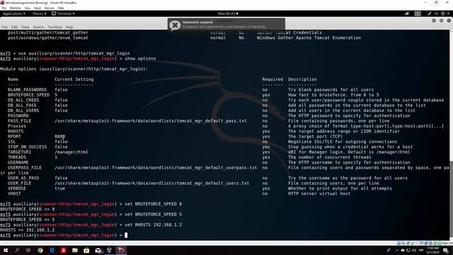 Learn System Hacking E4: Attacking Apache Tomcat with Metasploit смотреть онлайн