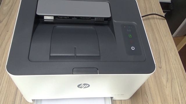 HP Color Laser 150nw / 150a - How to print Configuration Report and Supplies Information смотреть онлайн