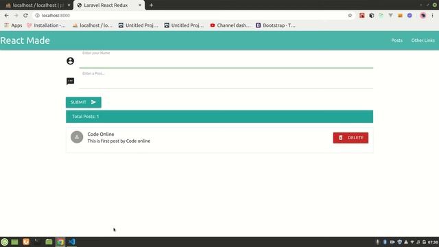 Laravel React Redux Series 1 | Introduction to the tutorial/series | for beginners смотреть онлайн