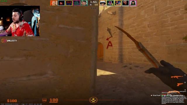 UNLOST CS2'DE İLK MAÇINI OYNUYOR ( ELVEDA CSGO)