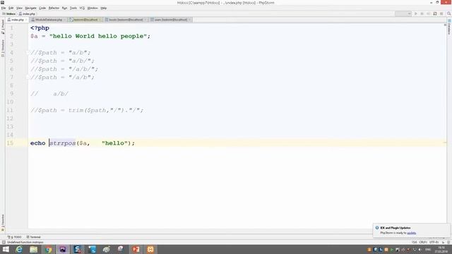 PHP.Lesson 04.Строки [BD-AUTUMN-2017] смотреть онлайн