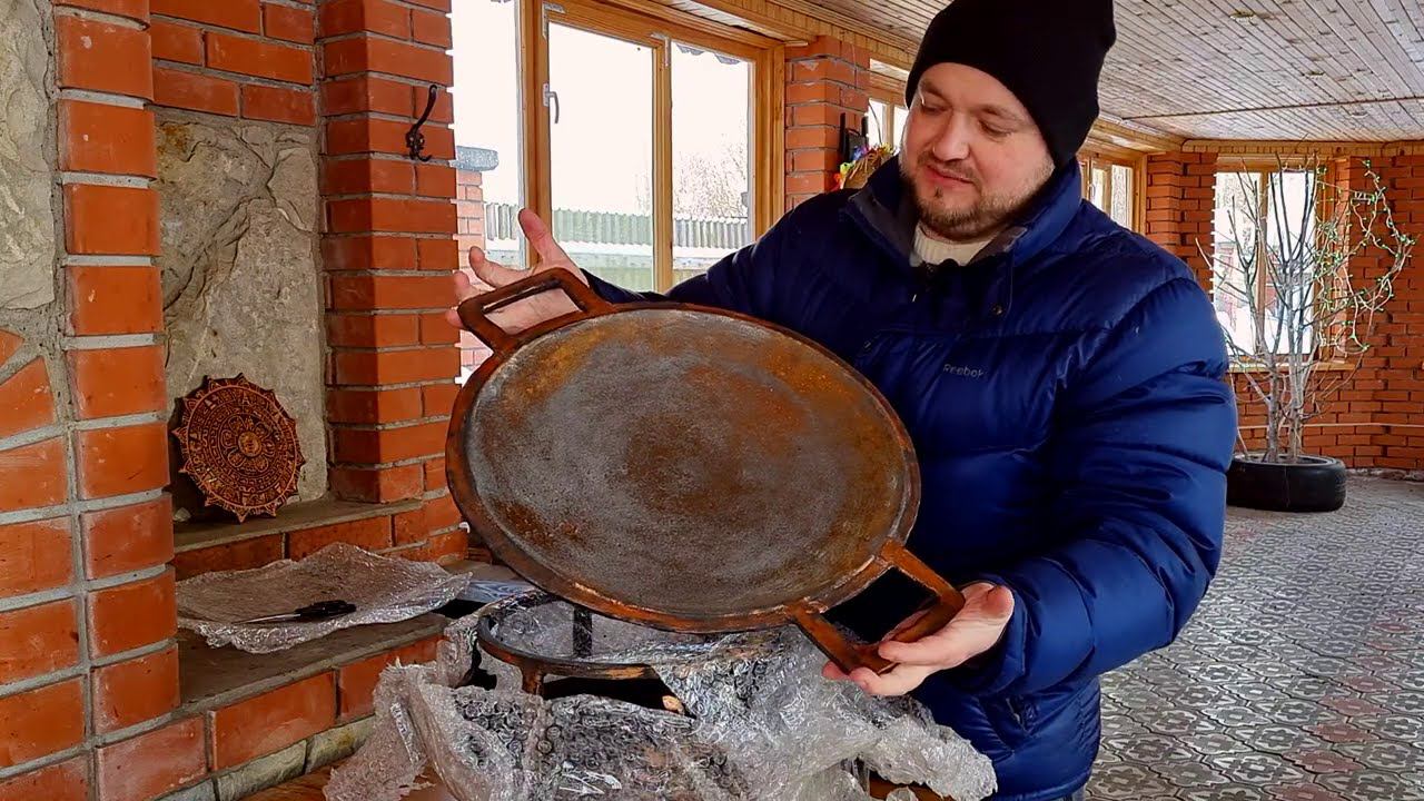 Курица с овощами на Сибирском садже смотреть онлайн