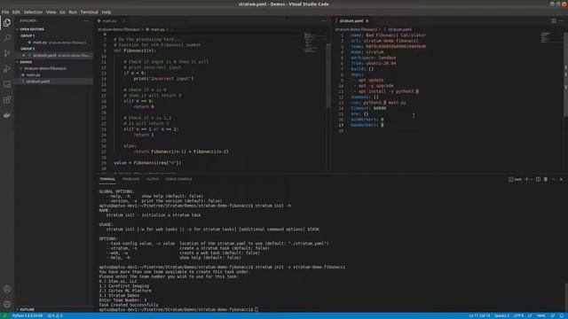 Stratum Demo - Deploying your first Stratum Task! смотреть онлайн