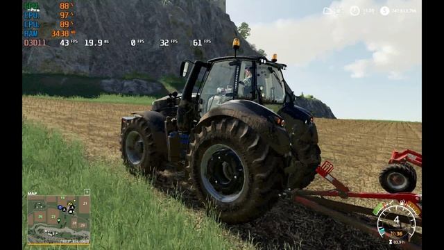 Farming Simulator 19 on gt 1030 смотреть онлайн