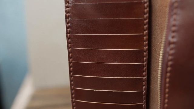 Кошелек ручной работы из лошадиной кожи смотреть онлайн