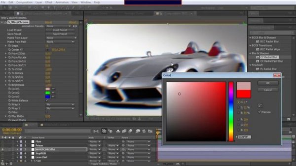 AEplug 019 - Имитация хроматических аберраций (chromatic aberration)