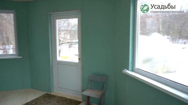 Обзор дачного каркасного дома 6х9 метров с эркером. смотреть онлайн