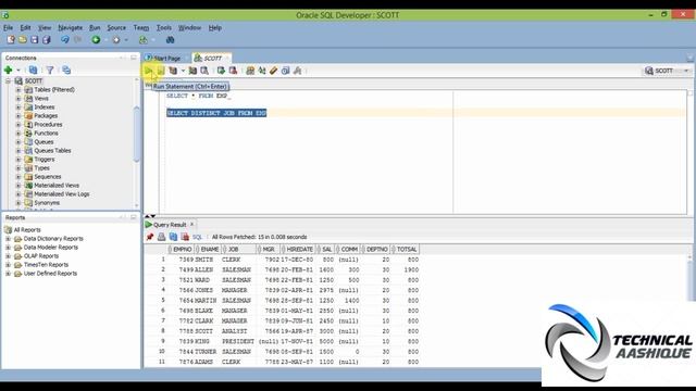 SQL-DISTINCT Keyword|SQL Tutorials for Beginners Part-13(in Hindi)|#Technical Aashique смотреть онлайн