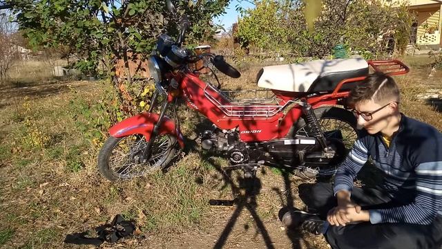 Обзор моего мопеда Орион 100 смотреть онлайн