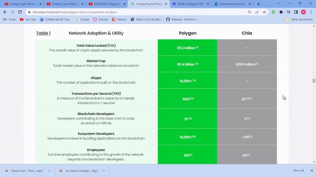 Polygon Wrapping Around Chia смотреть онлайн