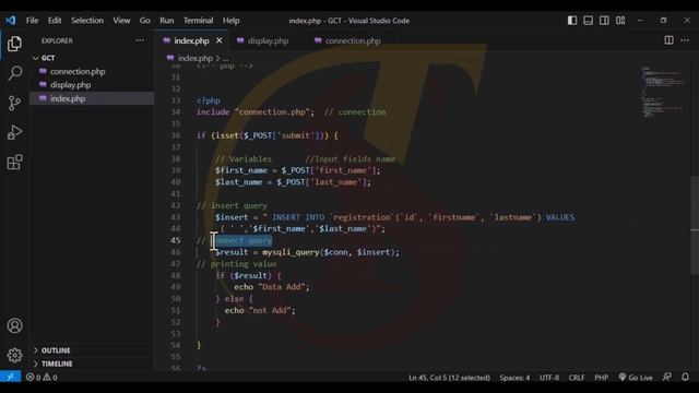 Lecture 20 | How to apply Insert Query in PHP | Part 2 | (Hypertext Preprocessor) | TechStep Sahiwa смотреть онлайн