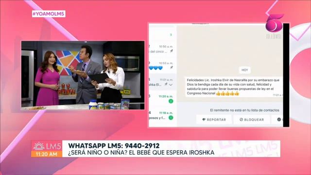 Salvador Nasralla como se siente con la espera de su segundo hijo смотреть онлайн