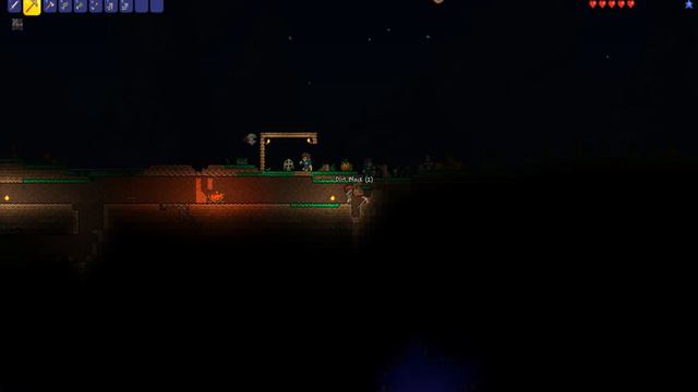 продолжаем играть в terrario- настала ночь смотреть онлайн