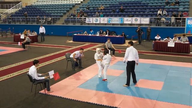 Егор Калашников 25 10 2015 Астана 9 лет . до 30 кг. 1 бой. смотреть онлайн