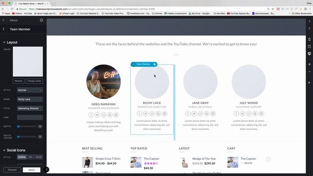 Ecommerce Website 2017 - Create About Page in WordPress смотреть онлайн