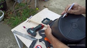 DIY: Кашпо из ротанга своими руками. ЧАСТЬ 1. Rattan planter.