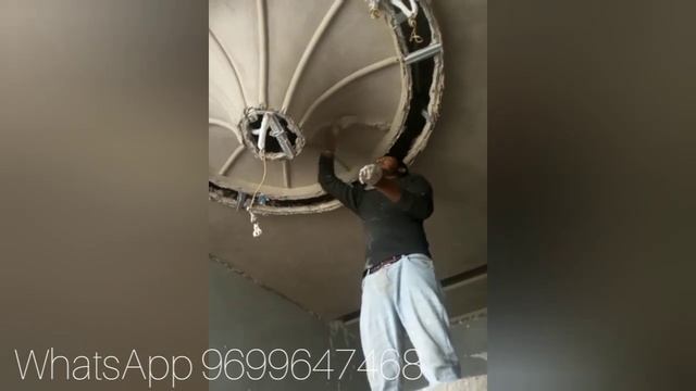 New pop round ceiling design#making idea # смотреть онлайн