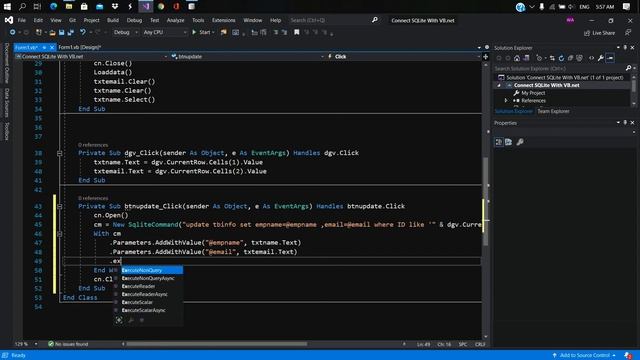 How to Edit Record Into SQLite Database Using VB.net (5) смотреть онлайн