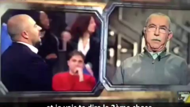 Giulietto Chiesa Sur L'attentat à Charlie Hebdo (TV Italienne)